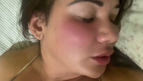 Stepson Sucks Stepmom's Pussy