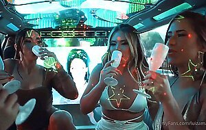 , luiza marcato, preview of our limousine party vista previa de nuestra fiesta en limusina pr via