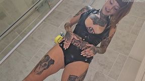 peeing through my pvc