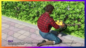 My Dorm 40 - Every One Thinking About Mark Including His Naked Stepsister