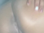 فتاة عربية سمراء تجلخ لحبيبها بجسد متالي