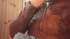 Leather and rubber smoking