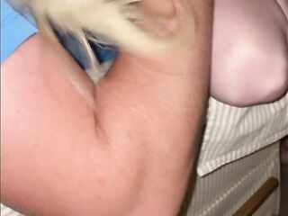 Recorded my step sis with a large booty having sex with our actually tall ally and recorded