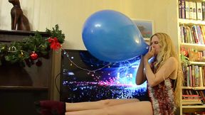 Katya B2P Blue Balloon (Balloon Fetish)