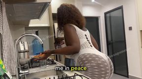 Big Ass Blackminaj Fucked at the Kitchen(full Video)