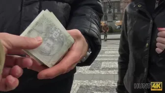 Successful hunt for a wet pussy with a tattooed brunette