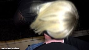 Me sucking off a cock to completion