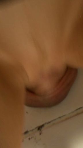 Cindy Behr Services A Dick Through A Glory Hole In Her Cell   Clip 2