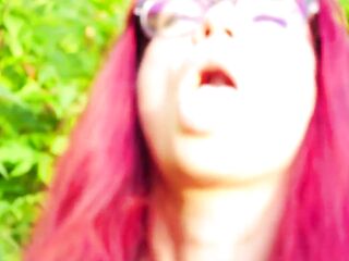 Female cop catches stud stroking in public and issues anal valuable