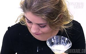 Premiumbukkake, julie red 2 bukkake