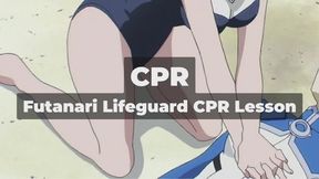 CPR - Cardiopulmonary Resuscitation - Your Futanari Lifeguard Teaches Safety with a Sultry Twist