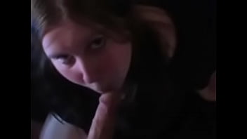 Work colleague blowing me again and cumming on her face -