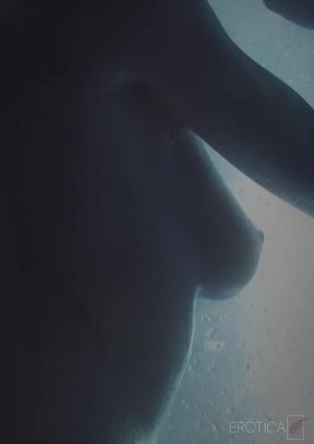 Amateur with cute ass and tits enjoys solo playtime