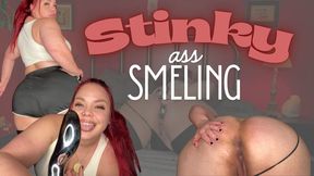 Stinky Ass Smelling in Booty Shorts and G-String 1080p wmv