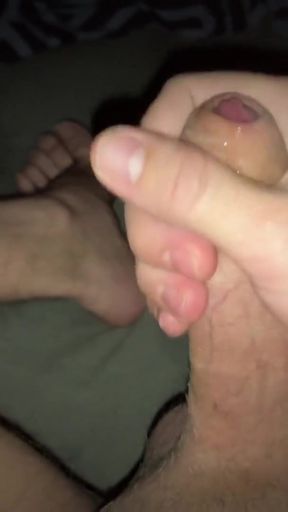 Key moment from &quot;I make the weirdest noises when i cum- From soft to hard - toe curling precum play&quot;