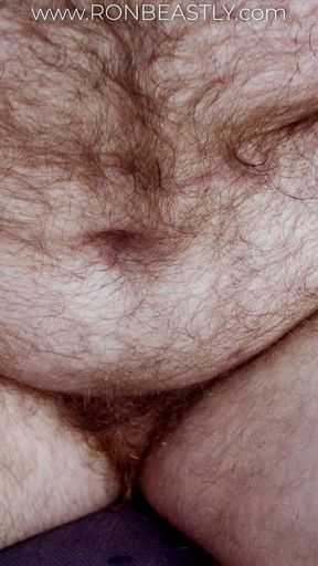 Trans Guy Pushing Eggs Out of His Hairy Cunt