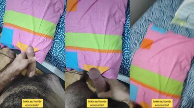 Dreamy daddy cum so much semen in the pillow for you