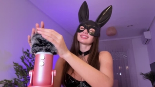 ASMR RELAX * A hot brunette Mic Pumping and Make You Cum * Cleo Patrice