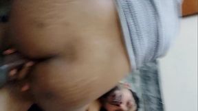 Hanif pk and Popy-  Young ebony rides cock gets her cute face covered in cum ,beautiful porn