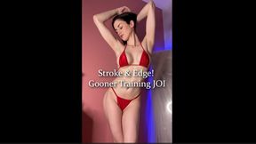 Stroke & Edge! Gooner Training JOI