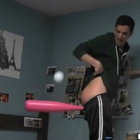Reality Dudes - Curvy Joseph Lets Manuel Ravage Their Control While Baseball Bat Turns Gay Roommate Scene Into Raw Sex Action