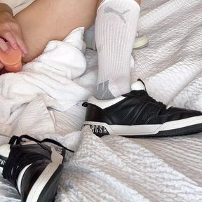 Dildo and Sneaker Play