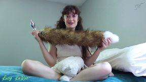 “tail plug anal gape”