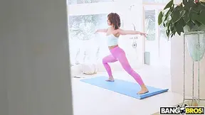 Adriana Chechik In Very Wet Yoga