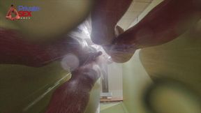 My wife gets fucked by a stranger in the campsite showers