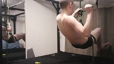 More self suspension, this time reviewing a hip harness