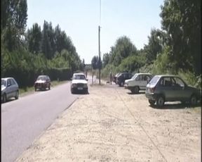 Compilation, Fucking Full Program in the Car on the Street, Threesome.