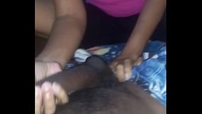 Stepsister's Steamy Kiss After Sucking BBC