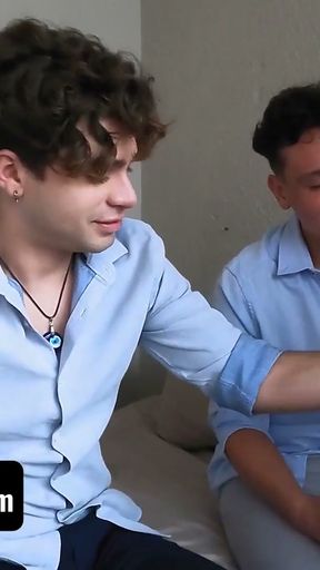 Bratty Fit Step Brothers Seduce Twink Boyfriend Into A Threesome - LatinLeche   Clip 1