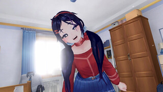 MiSide ASMR VR Roleplay Crazy Cutie Mita Comes Into Your World ~ Pov - LEWD - Ear Licks