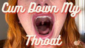 Cum Down My Throat Fetish (wmv)