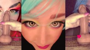 shemale goddess lana directs your cocksucking session joi bj instructions