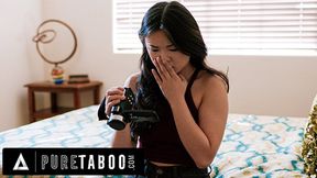 Shocked Lulu Chu finds hidden neighbor sex tapes; raw, taboo, and filthy
