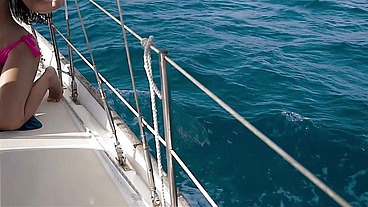 Alexa Tomas, mermaid fucked on a sailboat - Clea Libertine