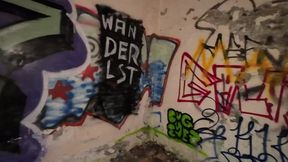 blowjob in abandoned waterpark