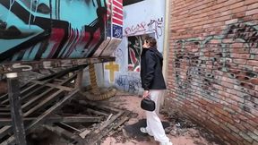 blowjob in abandoned waterpark