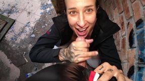 blowjob in abandoned waterpark