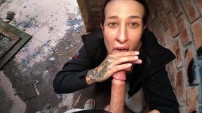 blowjob in abandoned waterpark