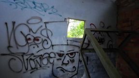 blowjob in abandoned waterpark