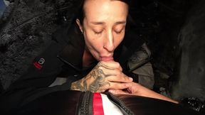 blowjob in abandoned waterpark