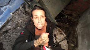 blowjob in abandoned waterpark