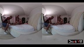 Cum-Filled Cock-Sucking Session, Lana Wolf Deepthroats Matt &amp_ Dan!