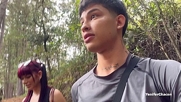 Fucked outdoors