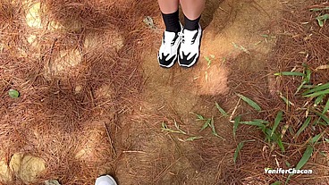 Fucked outdoors