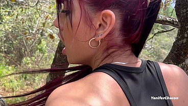 Fucked outdoors