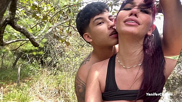 Fucked outdoors